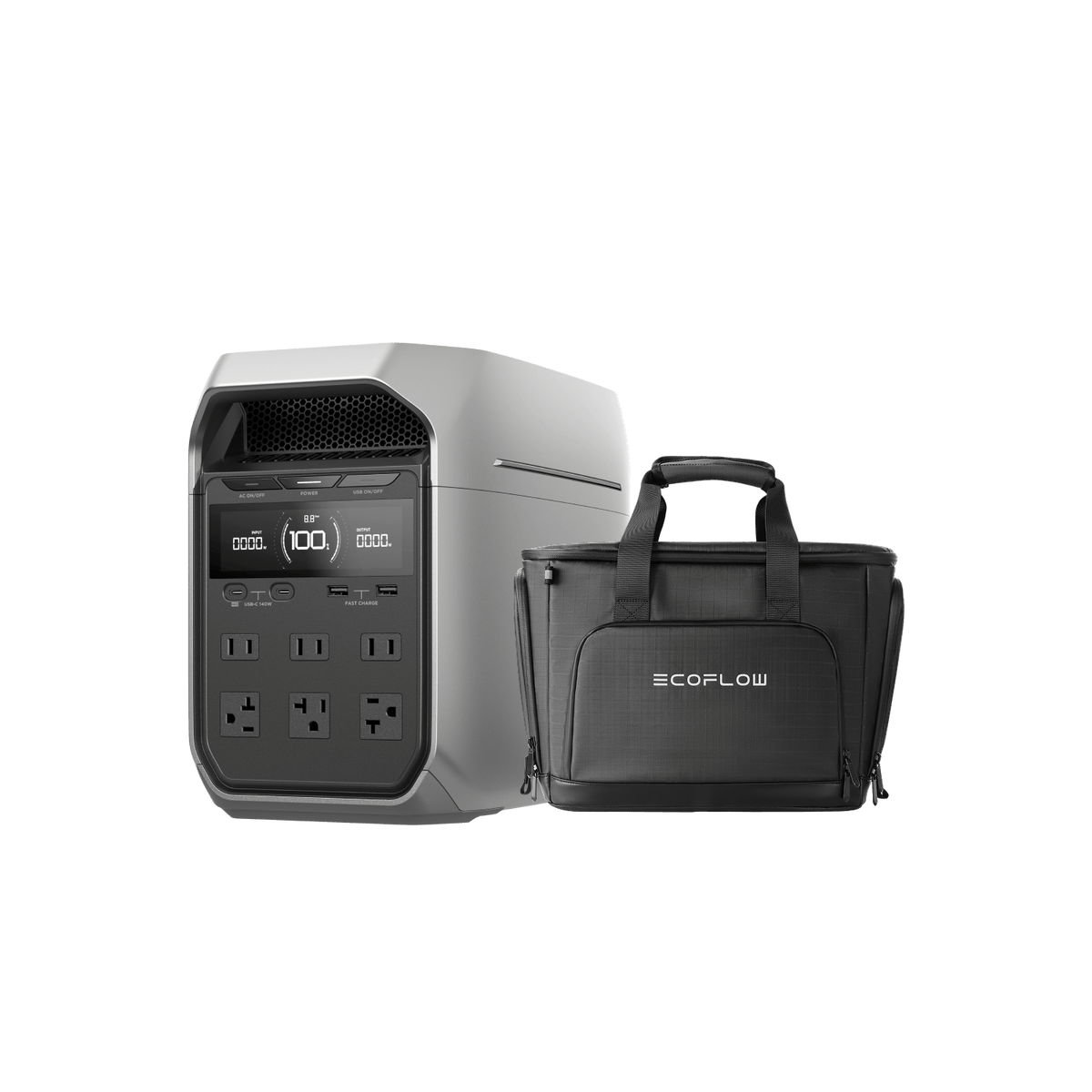 EcoFlow DELTA 3 Plus Portable Power Station - View 12 | Solwel