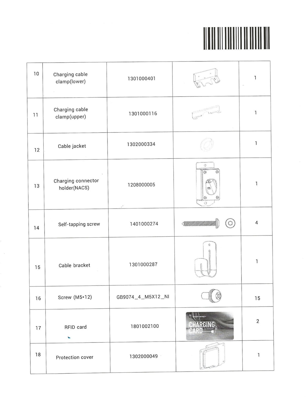 Sigenergy SigenStor Bidirectional EVDC Charger CCS1 25kW V2X packing list